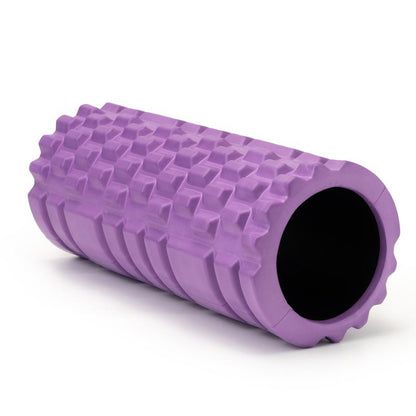 Foam Roller for Deep Tissue Massager, Patented High Density Exercise Foam Roller for Muscle Massage and Myofascial Trigger Point Release Back Roller for Fitness, Yoga and Pilates (Black) Body Care Therapy Muscle Massage Yoga Foam