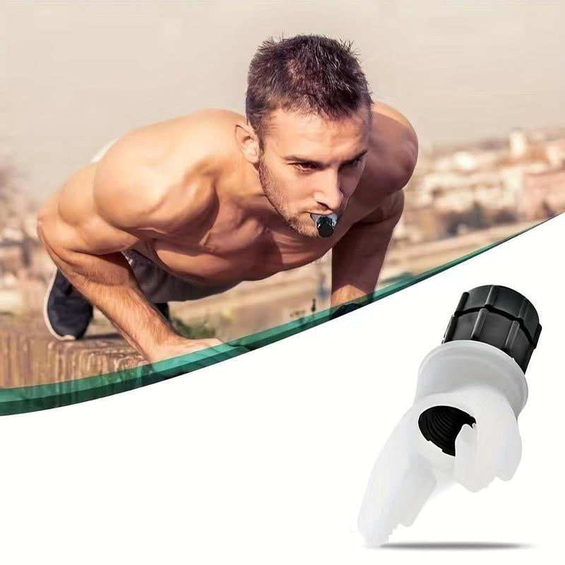 Breathing Exercise Tool for Lungs, Portable Adjustable Resistance Lung Exerciser, Lung Capacity Abdominal Breathing Trainer, Fitness Trainer Accessories for Gym Workout Use