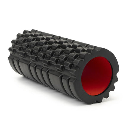 Foam Roller for Deep Tissue Massager, Patented High Density Exercise Foam Roller for Muscle Massage and Myofascial Trigger Point Release Back Roller for Fitness, Yoga and Pilates (Black) Body Care Therapy Muscle Massage Yoga Foam