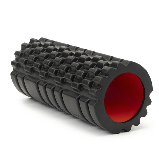 Foam Roller for Deep Tissue Massager, Patented High Density Exercise Foam Roller for Muscle Massage and Myofascial Trigger Point Release Back Roller for Fitness, Yoga and Pilates (Black) Body Care Therapy Muscle Massage Yoga Foam