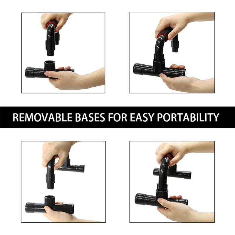 Push up Bars Strength Training - Workout Stands with Ergonomic Push-Up Bracket Board with Non-Slip Sturdy Structure Portable for Home Fitness Training, Push up Stands Handle for Floor Workouts